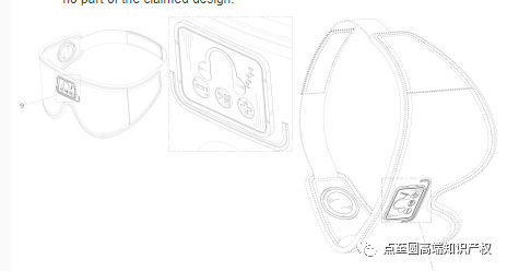 睡眠耳机--美国外观专利侵权预警_外观专利侵权